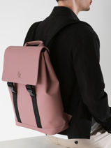 Sac  Dos Business Impulsion 1 Compartiment + Pc 15" Etrier Rose impulsion EIMP8221-vue-porte