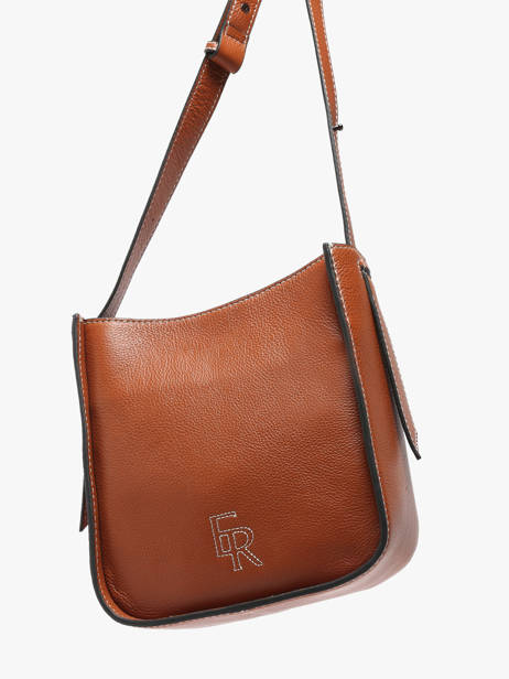 Shoulder Bag S Foudre Leather Etrier Brown foudre EFOD087S other view 2