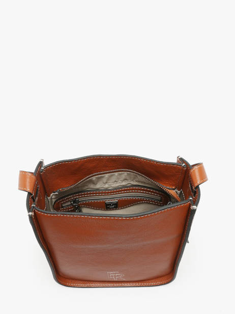 Shoulder Bag S Foudre Leather Etrier Brown foudre EFOD087S other view 3